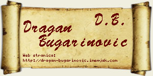 Dragan Bugarinović vizit kartica